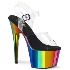 Adore-708RC - Clear Rainbow Chrome  
