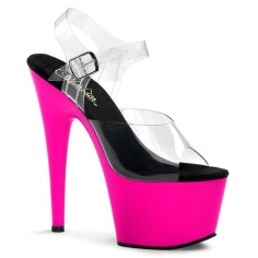 Adore-708Uv - Clear Neon Pink