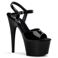 Adore-709 - Black Patent Black