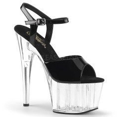 Adore-709 - Black Pat Clear  