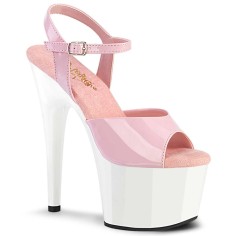 Adore-709 - Pink Patent White