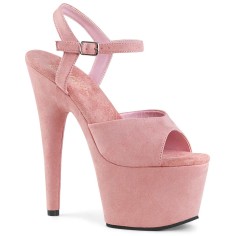 Adore-709FS - Pink Faux Suede  
