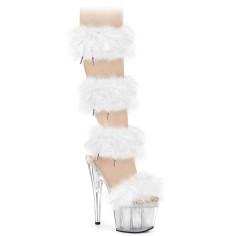 Adore-728F - Clear White Fur Matching