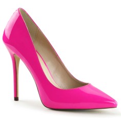 Amuse-20 - Neon Fuchsia Patent