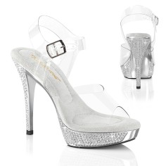 Athena-508 - Clear Silver Chrome