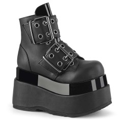 Bear-104 - Black Vegan Leather