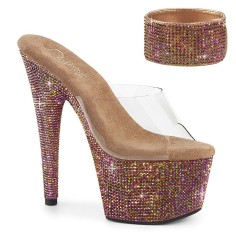 Bejeweled-712RS - Clear Bronze Multi