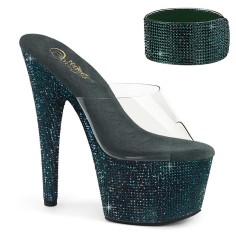 Bejeweled-712RS - Clear Emerald Green