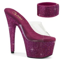 Bejeweled-712RS - Clear Fuchsia
