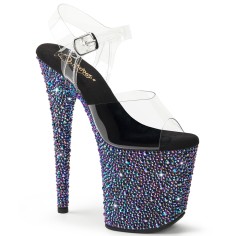 Bejeweled-808MS - Clear Black Multi