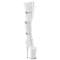 Beyond-3028 - White Stretch Patent