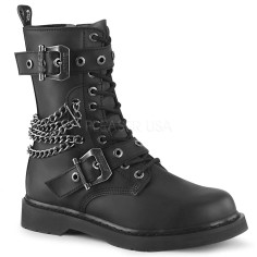 Bolt-250 - Black Vegan Leather  