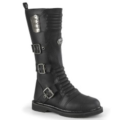 Bolt-405 - Black Vegan Leather