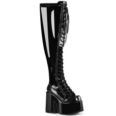 Camel-300WC - Black Stretch Patent