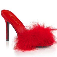 Classique-01F - Red Pu Fur  