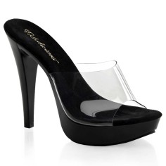 Fabulicious  COCKTAIL-501 - Clear Black