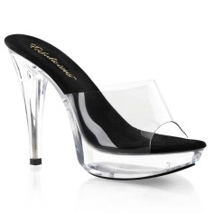 Fabulicious  COCKTAIL-501 - Clear Black Clear