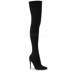 Courtly-3005 - Black Stretch Nylon