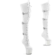 Craze-3028 - White Stretch Patent