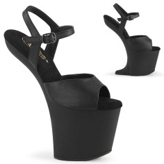 Craze-809 - Black Faux Leather Matte