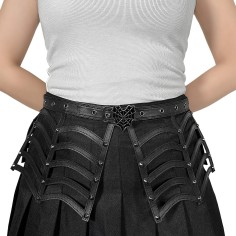 Da-315 - Black Vegan Leather