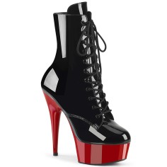 Delight-1020 - Black Patent Red
