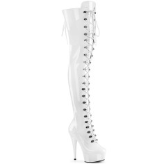 Delight-3022 - White Stretch Patent