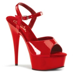 Delight-609 - Red Patent/Red