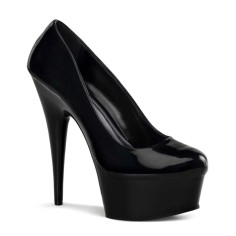 Delight-685 - Black Patent/Black