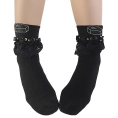 Dh-101 - Black Combed Cotton - 6 pairs