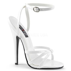 Domina-108 - White Patent