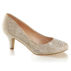 DORIS-06 - Nude Glitter Mesh Fabric