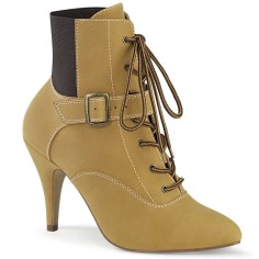 Dream-1022 - Tan Fuax Nubuck Leather  