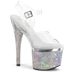 Esteem-708DM - Clear Silver Chrome AB