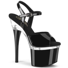 Esteem-709 - Black Pat Clear  