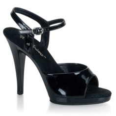 Flair-409 - Black Patent/Black