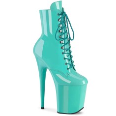 Flamingo-1020 - Aqua Blue Patent