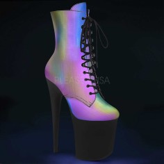 Flamingo-1020REFL - Rainbow Reflective Black Matte  