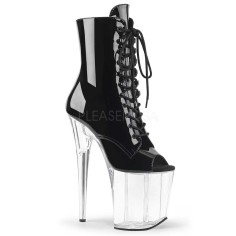 Flamingo-1021 - Black Pat Clear  