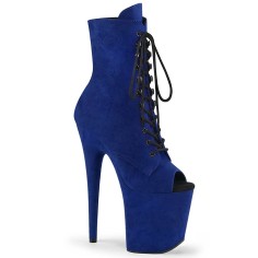 Flamingo-1021FS - Royal Blue Faux Suede Su  