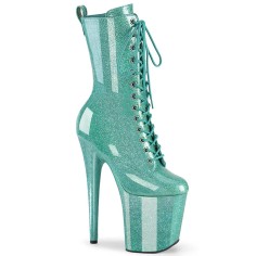 Flamingo-1040GP - Blue Glitter Patent