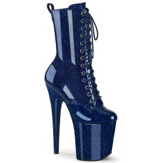 Flamingo-1040GP - Navy Blue Glitter Patent