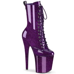 Flamingo-1040GP - Purple Glitter Patent