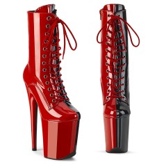 Flamingo-1040TT - Red Black Patent