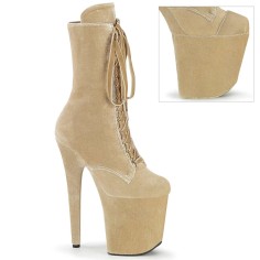 Flamingo-1045VEL - Cream Velvet M