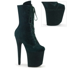 Flamingo-1045VEL - Emerald Green Velvet