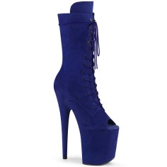 Flamingo-1051FS - Royal Blue Faux Suede Su  