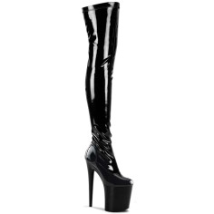 Flamingo-3000 - Black Stretch Pat/Black