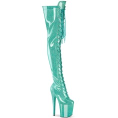 Flamingo-3020GP - Blue Glitter Patent