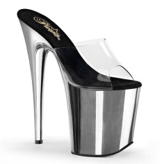 FLAMINGO-801 - Clear Silver Chrome